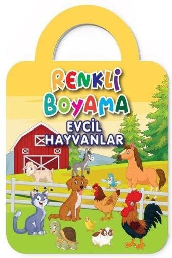 Evcil Hayvanlar - Renkli Boyama 2+ - Kolektif  - Baloon Kids Yayınları