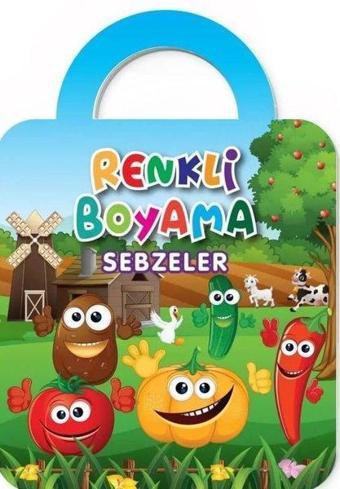 Sebzeler - Renkli Boyama 2+ - Kolektif  - Baloon Kids Yayınları