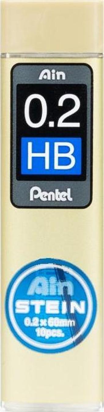 Pentel Ain Stein 0.2 mm HB 10'lu Min (Uç)
