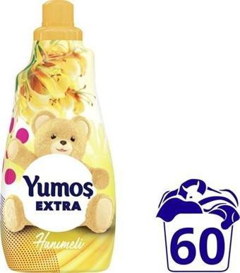 Yumoş Extra Konsantre Çamaşır Yumuşatıcısı Hanımeli 1440 ML