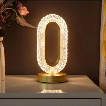 Torima LW-20 Şarjlı Kristal Elmas Masa Lambası Dokunmatik Romantik Akrilik Led Gece Lambası