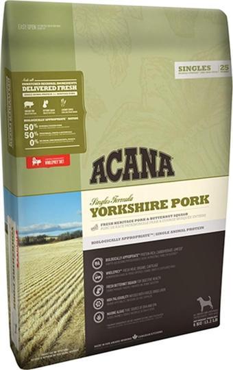 Acana Yorkshire Pork Domuz Etli Köpek Kuru Mama 11,4 Kg