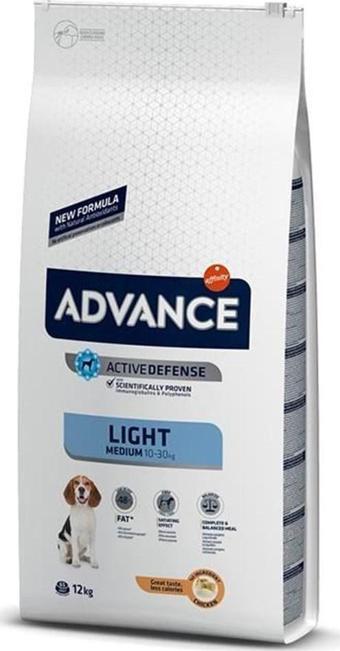 Advance Medium Light Orta Irk Yetişkin Diyet Köpek Maması 12 Kg