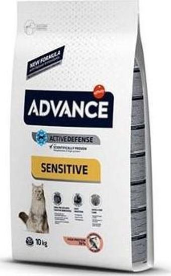 Advance Sensitive Somonlu Yetişkin Kedi Maması 10 Kg