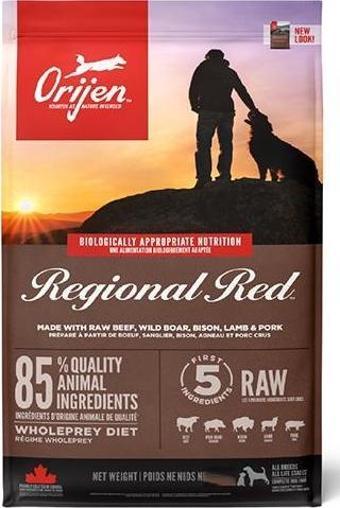 Orijen Regional Red Tahılsız Köpek Maması Tüm Irk ve Yaşam Evreleri 11,4 Kg