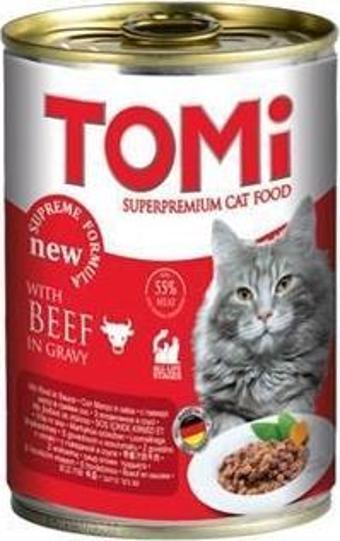 Tomi Sığır Etli Yetişkin Kedi Konservesi 400 gr