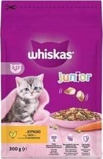 Whiskas Tavuklu Kuru Yavru Kedi Maması 300 Gr