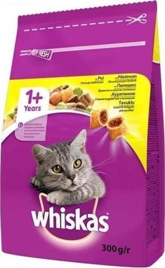 Whiskas Tavuklu ve Sebzeli Yetişkin Kedi Maması 300 Gr