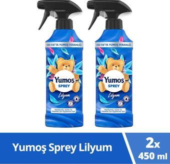 Yumoş Sprey Yıkaması Zor Eşyalar Için Lilyum 2 x 450 ml