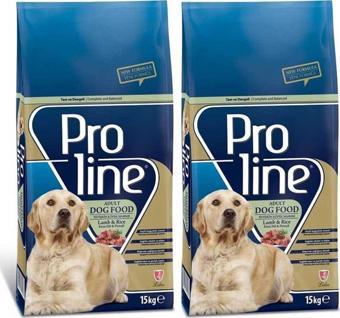 Proline Kuzu Etli   ve Pirinçli Yetişkin Köpek Maması 15 Kg 2 Adet