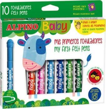 Alpino Baby Keçeli Kalem 10lu