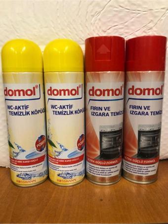 Domol Tuvalet Temizleme Köpüğü Ve Fırın & Izgara Temizleyici Köpük