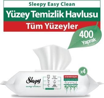 Sleepy Easy Clean Yüzey Temizlik Havlusu 400 Yaprak