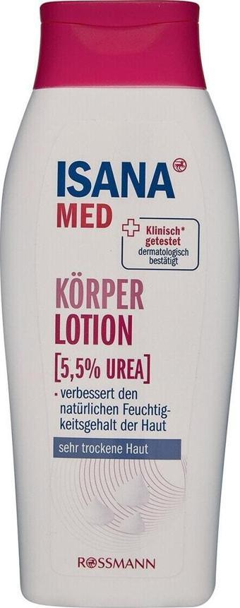 Isana Med Vücut Losyonu Üre Kuru Cilt Tipi 250 Ml