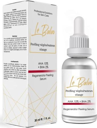 Le Balvo Cilt Tonu Eşitleyici - Yüz Leke Gidermeye Açmaya Yardımcı Peeling Serum 30 Ml (aha 10% + Bha 2%)