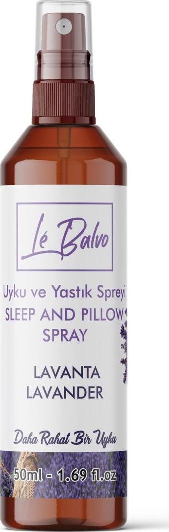 Le Balvo Lavanta Kokulu Uyku Ve Yastık Spreyi ( Lavender Sleep And Pıllow Spray) 50 Ml