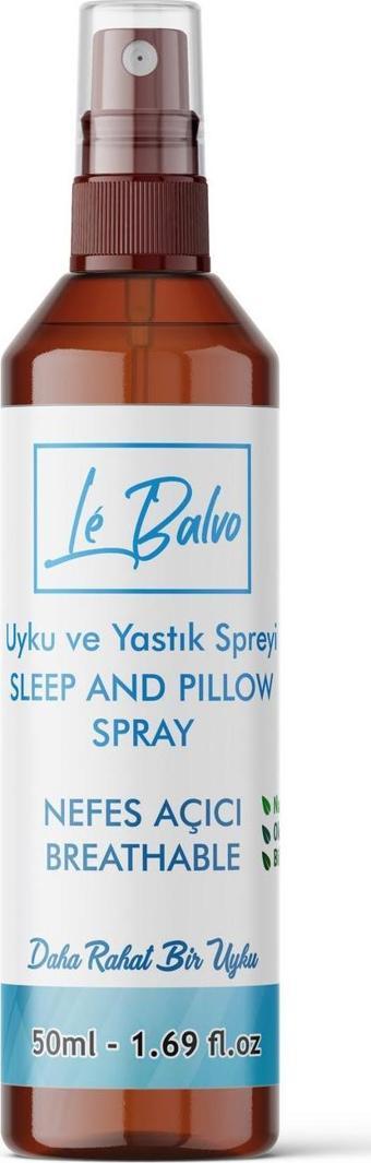 Le Balvo Nefes Açmaya Yardımcı Uyku Ve Yastık Spreyi ( Lavender Sleep And Pıllow Spray) 50 Ml