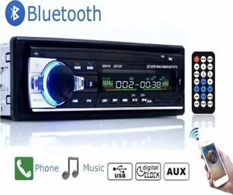 ULTRATEKNO Kumandalı Bluetooth'lu Oto Teyp Fm Radyo Sd Usb Aux Destekli Stereo Ses Oto Teybi