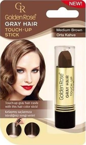 Golden Rose Grey Hair Beyaz Saç Kapatıcı Stick 03- Orta Kahve