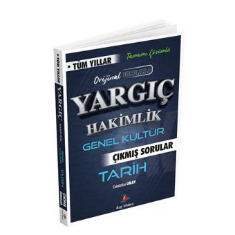 Dizgi Kitap Hakimlik YARGIÇ Tarih Çıkmış Sorular Çözümlü - Celalettin Uray - Dizgi Kitap Yayınları