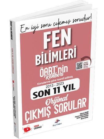 Dizgi Kitap ÖABT nin Rehberi Fen Bilimleri Son 11 Yıl Çıkmış Sorular Video Çözümlü - Dizgi Kitap Yayınları