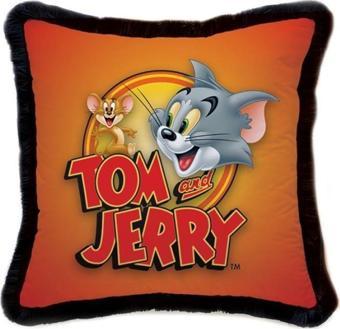 Adawall Orange Tom And Jerry Yastık Ey358