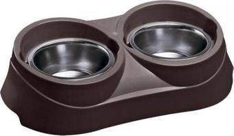 Ferplast Duo Feed Köpek Mama ve Su Kabı 1700 Ml 2 Adet 47x25x13 Cm