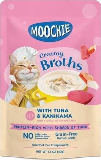 Moochie Ton Balıklı ve Kanikama Çorba Kedi Ödülü 40 Gr