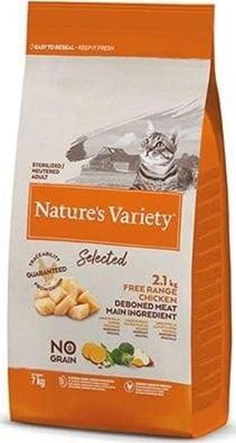 Nature's Variety Sterilised Tahılsız Tavuklu Yetişkin Kısırlaştırılmış Kedi Maması 7 Kg