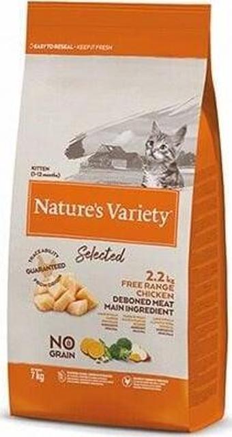 Nature's Variety Tavuklu Tahılsız Yavru Kedi Maması 7 Kg