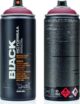 Montana Black Sprey Boya 400ml Rust BLK8080