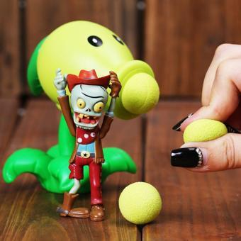 Schulzz Plants And Zombies Zombi Ve Bitkiler + figür + toplar