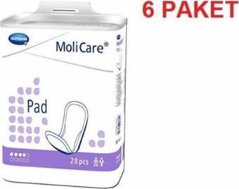 Molino Molicare Pad 4 Damla - Mesane Pedi - 28 Lik Paket - 6 Paket (168 Adet)