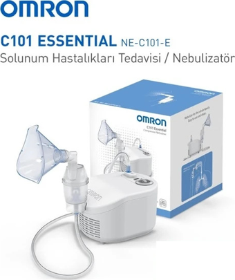 Omron C101 Essential Kompresörlü Tam Otomatik Nebulizatör