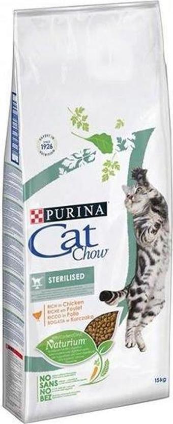 Purina Cat Chow Kısırlaştırılmış Tavuklu Yetişkin Kedi Maması 15 Kg - Farmapets