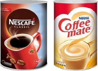 Nescafe Classic 1000 gr + Coffee Mate Kahve Kreması 2000 gr