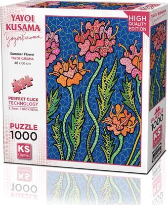 Ks Games Puzzle 1000 Parça Yayoi Kusama Summer Flowers