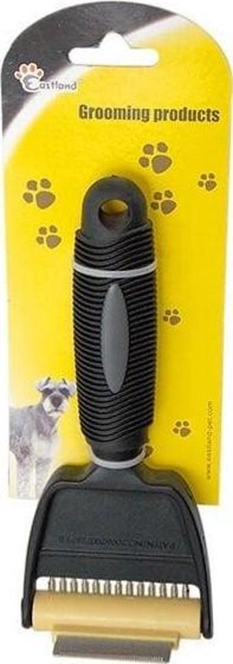 Eastland Çift Fonksiyonlu Furminator Kedi ve Köpek Tarağı 19 Cm