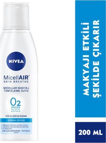 Nivea Micellaır Skın Breathe Makyaj Temizleme Suyu Normal Ciltler İçin 200 ml