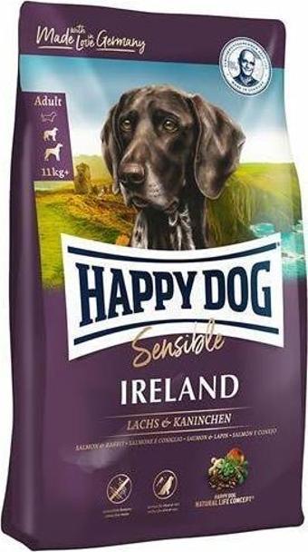 Happy Dog Irland Sensible Somon Balıklı ve Tavşan Etli 12.5 kg Yetişkin Köpek Maması