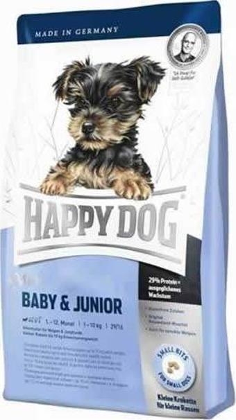 Happy Dog Mini Baby Junior Küçük Irk Köpek Maması - 4 KG
