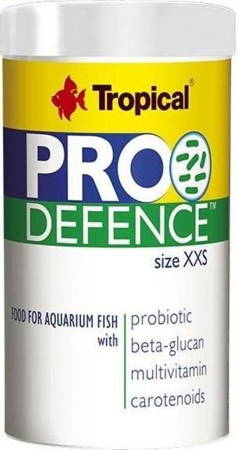 Tropical Pro Defence Xxsmall Prebiyotik Katkılı Yavru ve Genç Balık Yemi 100 Ml 70 Gr