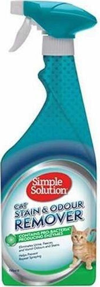 Simple Solution Kediler İçin Leke ve Koku Giderici Sprey 750 Ml - KONG