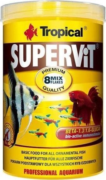 Tropical Süpervit Granulat Omnivor Granül Balık Yemi 100 Ml