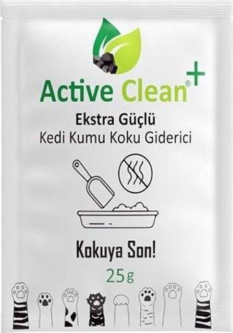 Active Clean Hindistan Cevizli Organik Kedi Kumu Koku Giderici 25 Gr