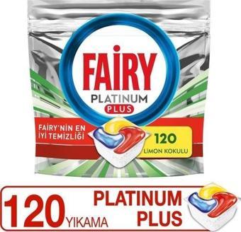 Fairy Platinum Plus 120'li Bulaşık Makinası Deterjanı Tableti / Kapsülü