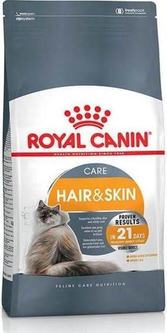 Royal Canin Hair & Skin Deri ve Tüy Sağlığı İçin Kedi Maması 2 Kg - KONG