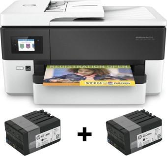 Hp Officejet Pro 7720 Çok Fonksiyonlu A3 Yazıcı (Kartuş Hediyeli)