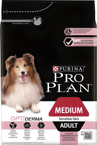 Pro Plan Medium Somonlu Yetişkin Kuru Köpek Maması 3 Kg - KONG