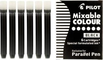 Pilot Parallel Pen Orijinal Kartuş Siyah 6’lı 